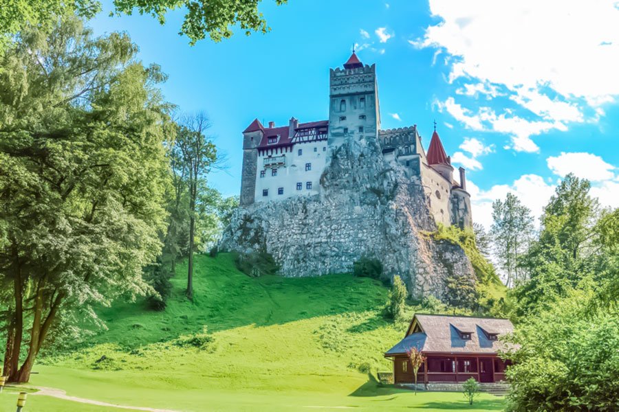 Le château de Dracula à Bran, Roumanie