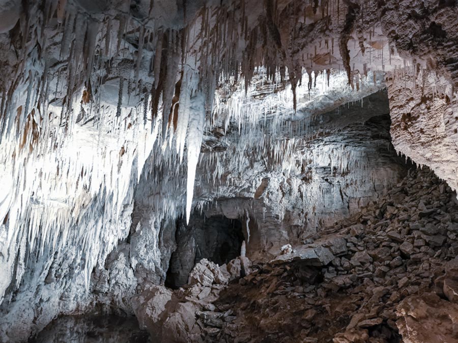La grotte de Ruakuri en Nouvelle-Zélande