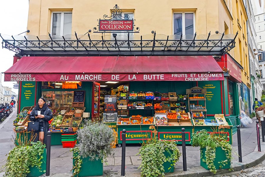 Maison Collignon Montmartre Fruiterer Film Amelie