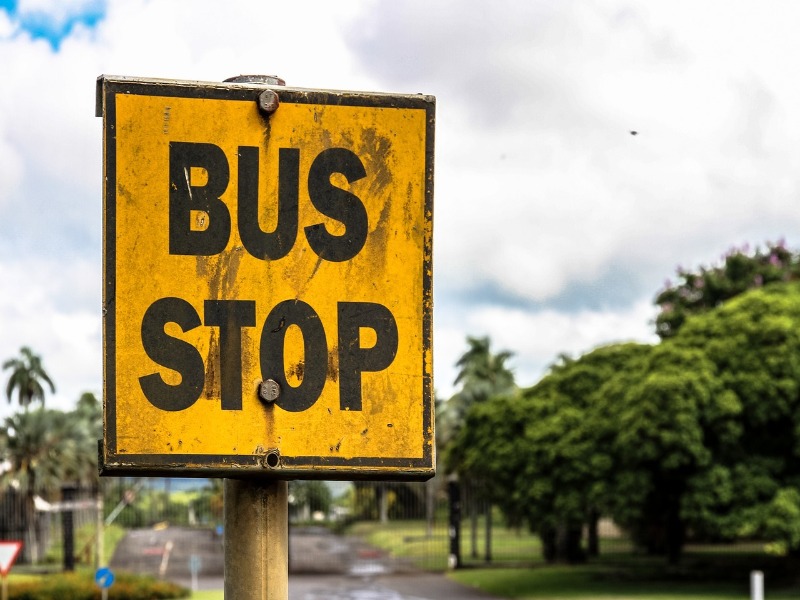 Arrêt de bus seychellois