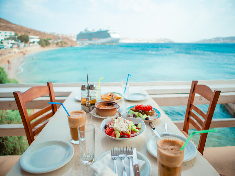 Petits-déjeuners à Paros