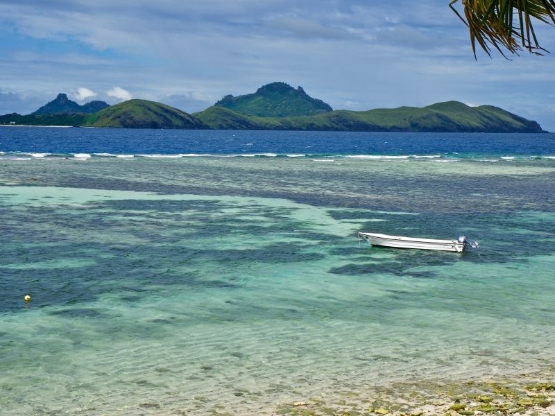 Malgré ses nombreux animaux dangereux, les îles Fidji restent un paradis tropical. 