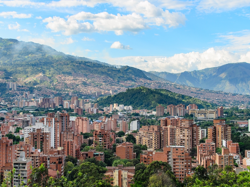 city scape Colombie