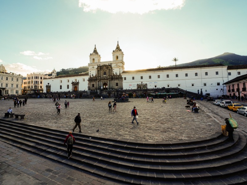 La place de Quito