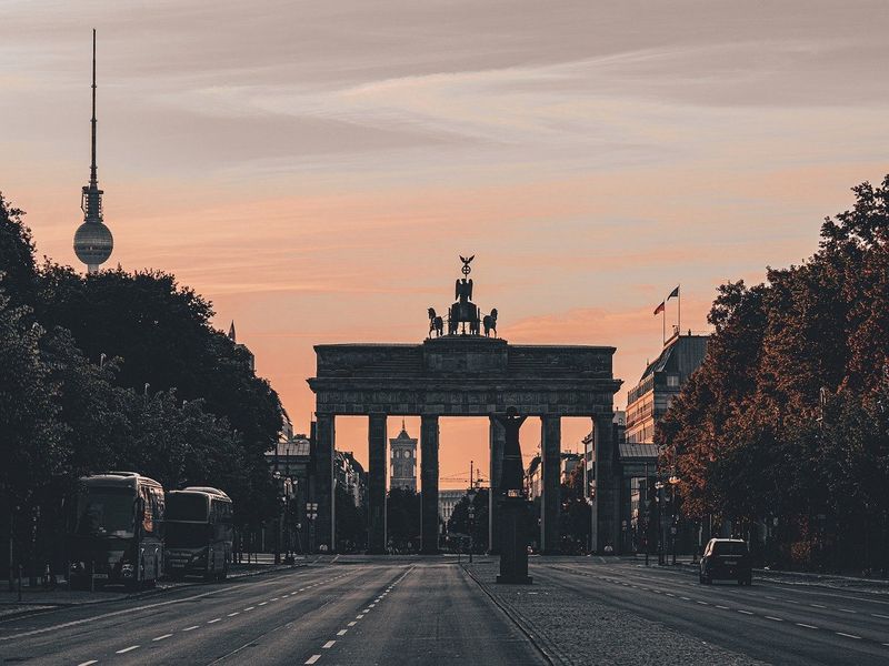 Berlin au crépuscule