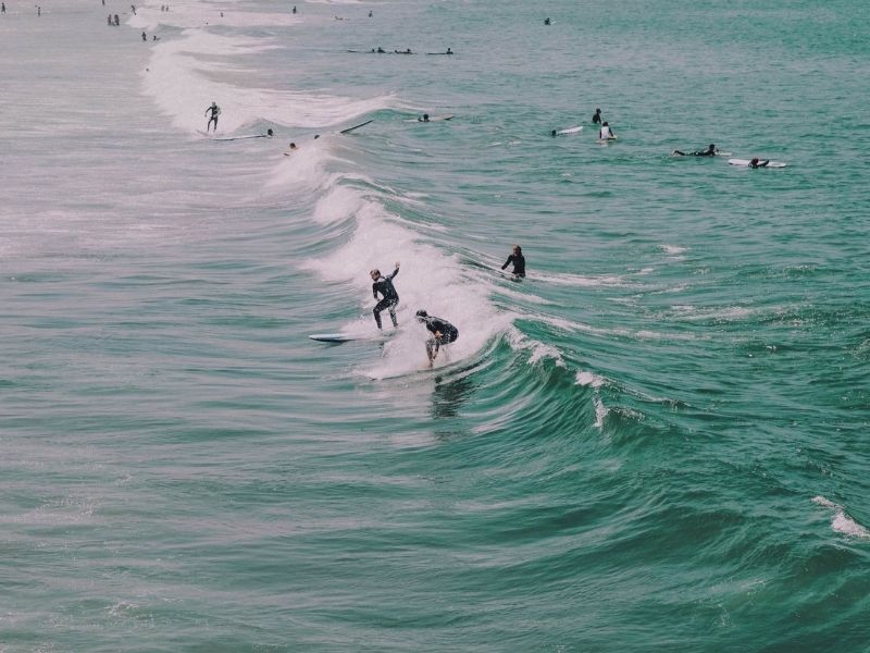 Lagos est la plaque tournante du surf en Algarve.