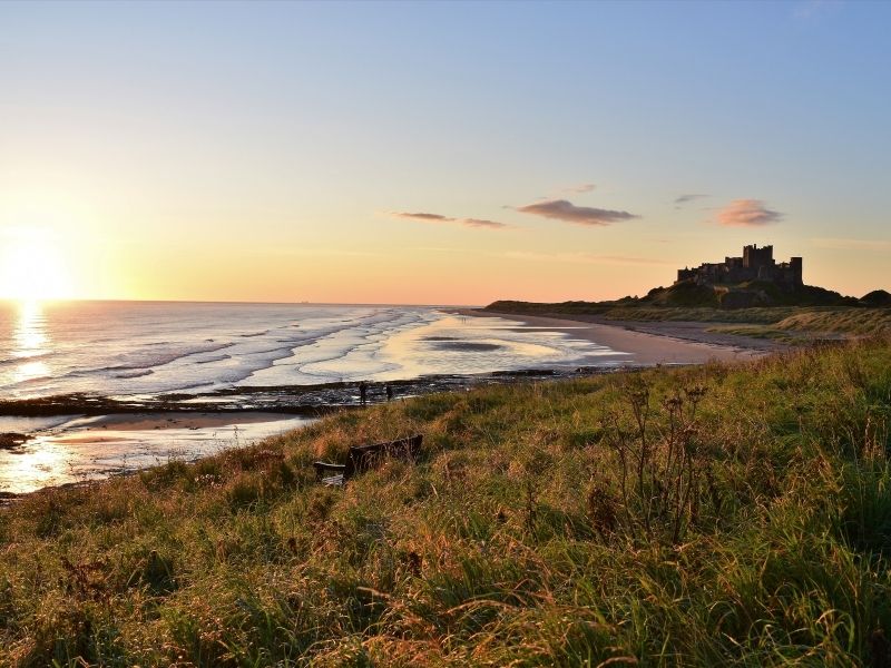 Le Northumberland est l'une des meilleures destinations de vacances en Angleterre pour les amateurs de châteaux.