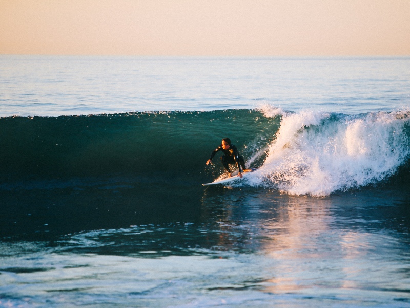 Puerto Escondido est un centre de surf de renommée mondiale.