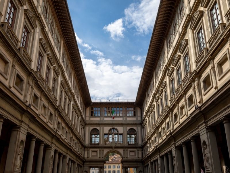 La Galerie des Offices devrait être l'un de vos premiers arrêts sur un itinéraire de 5 jours à Florence. 