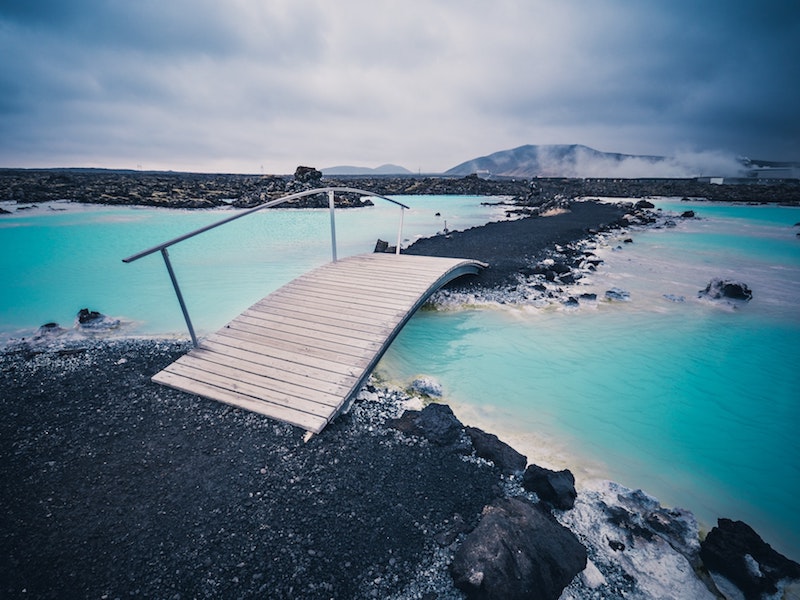 Le lagon bleu en Islande