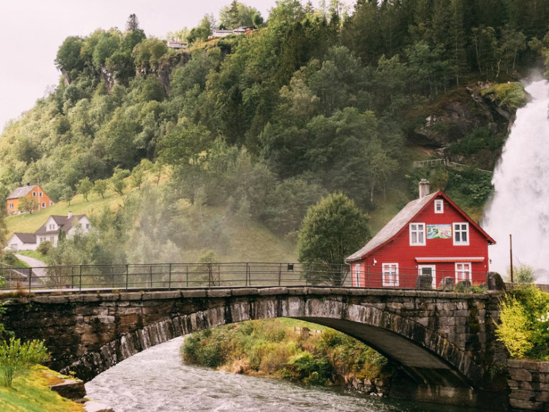 Une maison en Norvège