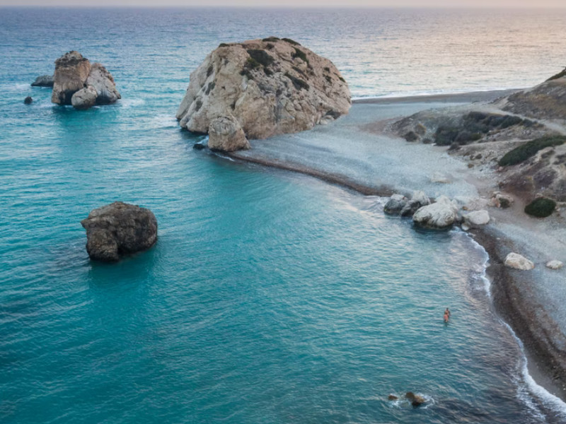 Une plage à Chypre