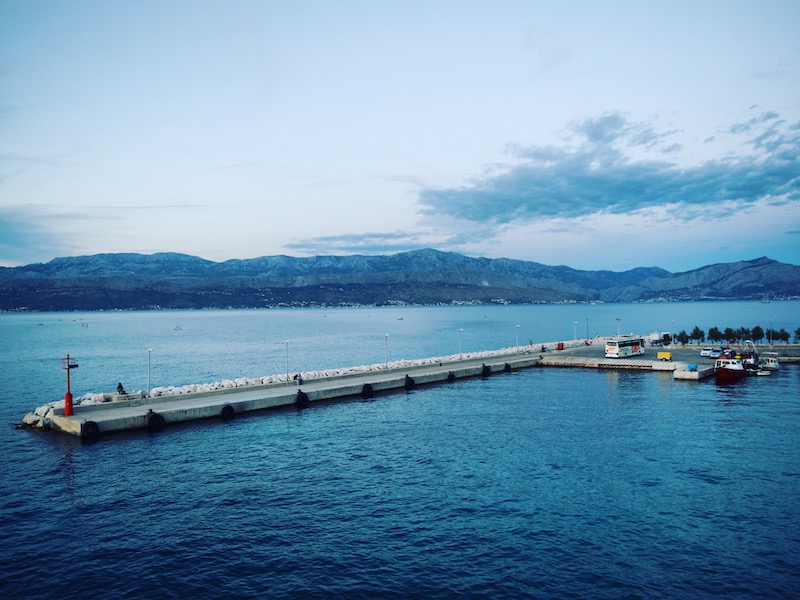 quai en Croatie