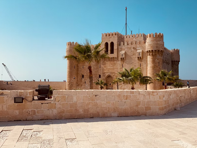 Un fort à Alexandrie