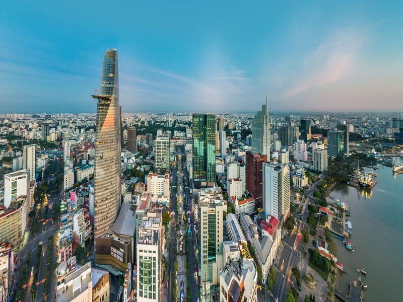 Immeubles de grande hauteur au Vietnam