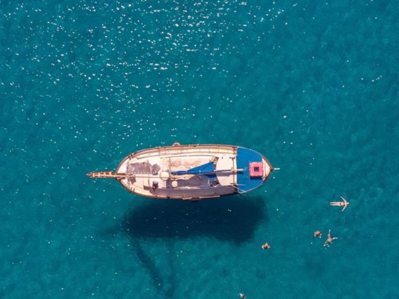 Une promenade en bateau à Chypre