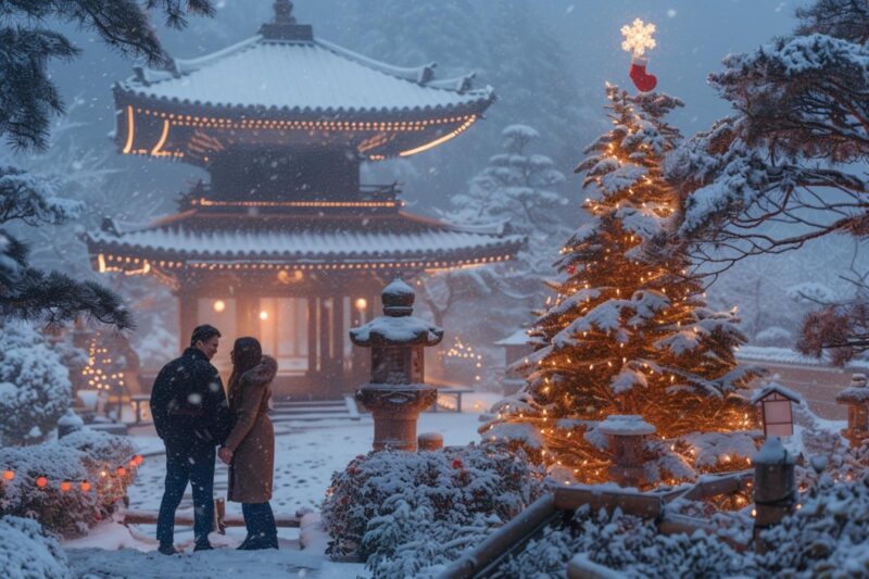 Où aller au Japon en amoureux pour Noël ?