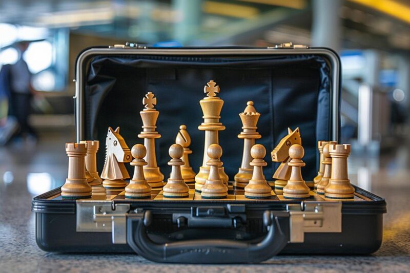 Peut-on emmener un jeu d’échecs aux États-Unis ?