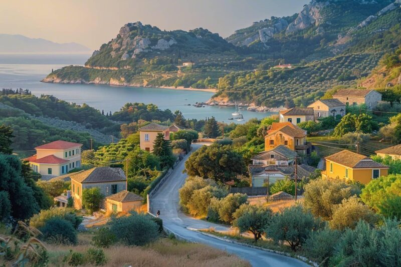 Découvrez Corfou : la perle grecque entre mer ionienne et montagnes verdoyantes