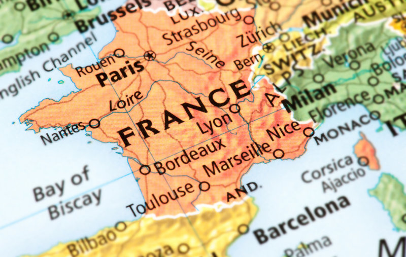 carte france