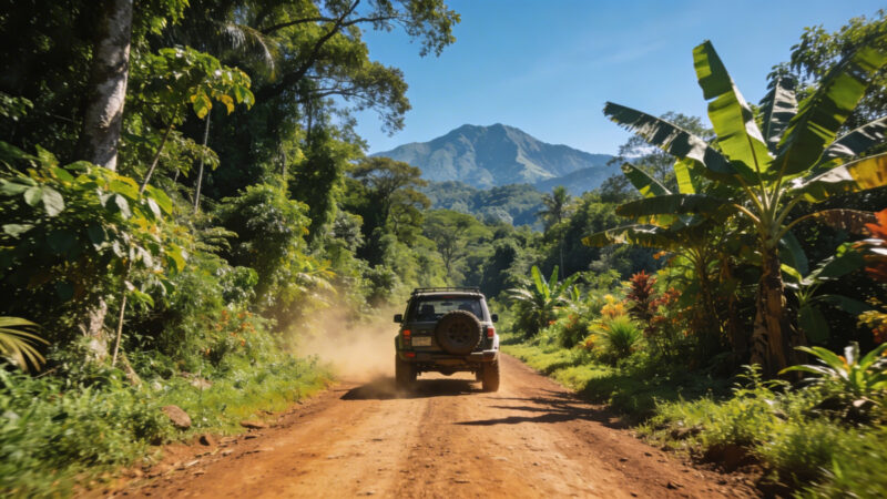 louer un 4x4 depuis l'aéroport